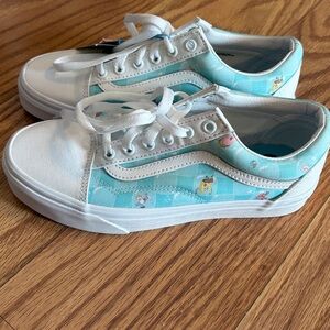 Spongebob Vans unisex ladies 7.5 or men’s 6.0 NWT Vans “Off The Wall”